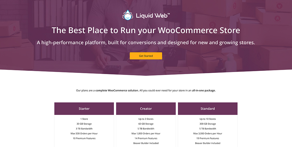 Liquid Web WooCommerce Hosting