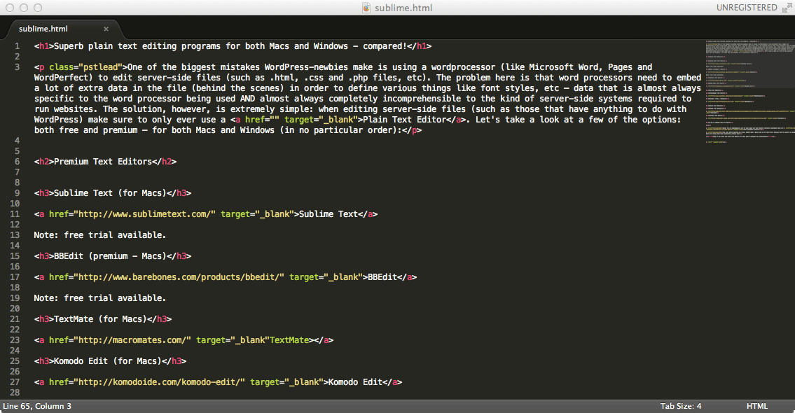 cool things to do with sublime text editor