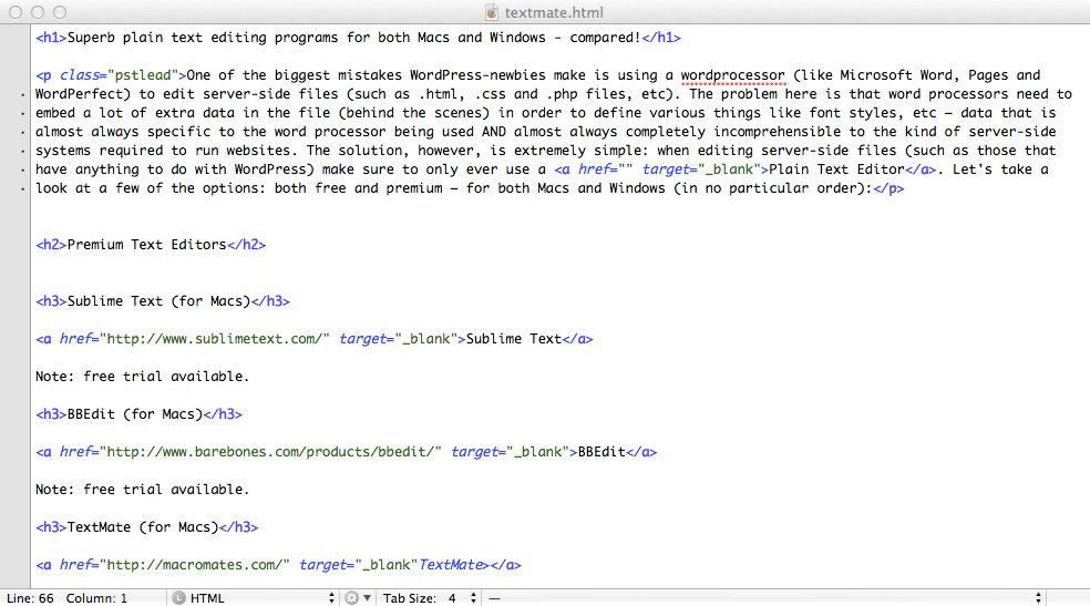 text editor for mac and windows