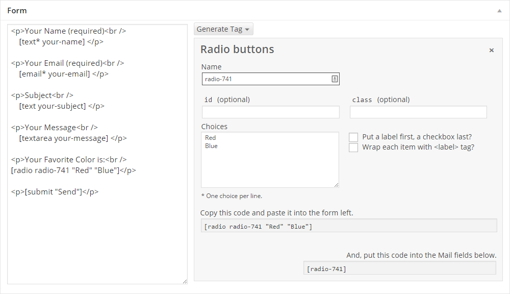 Contact Form 7 Checkbox With Text Field Meilleur Texte