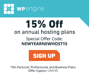 WPEngine New Year Deal