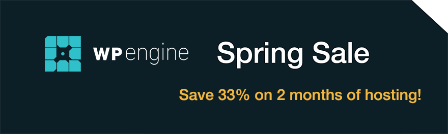 WPEngine Spring Sale - Featured Image