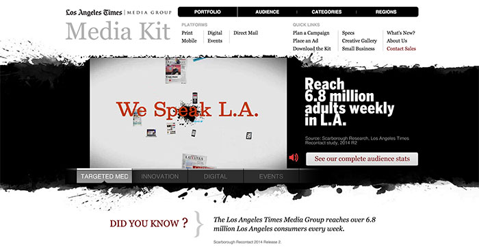 Los Angeles Times Media Kit