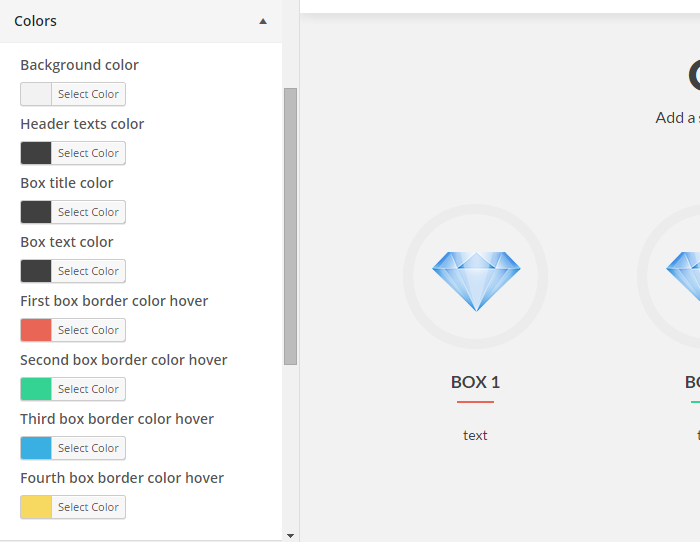 Zerif Pro Customizer Colors