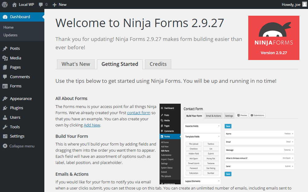 Gravity Forms vs Ninja Forms UI