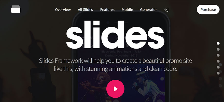 Slides Framework by Designmodo
