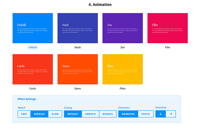 Slides Generator - Animations