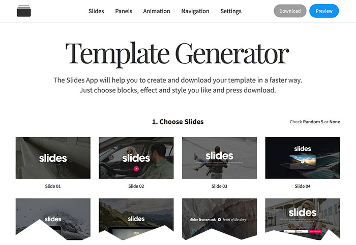 Slides Generator - Slides