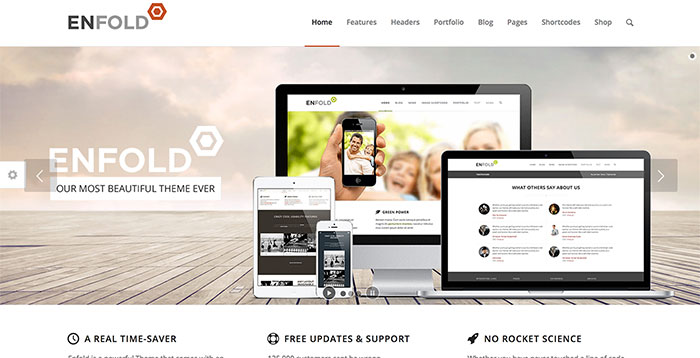 Enfold Theme - Screenshot
