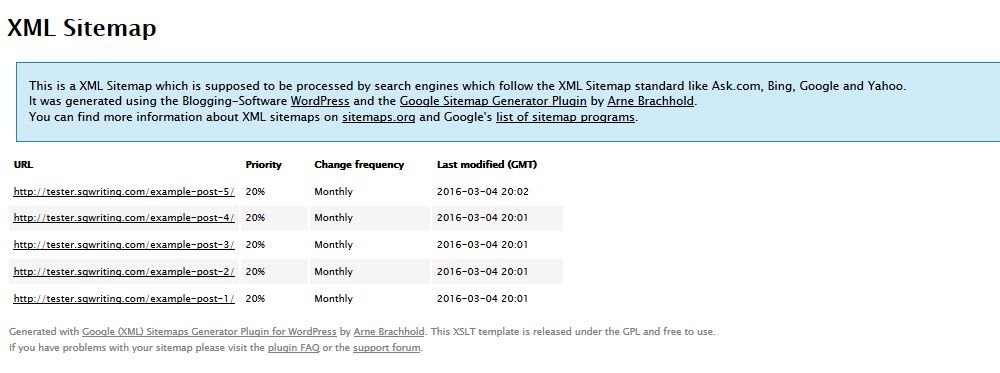 XML Sitemap Generator for Google – Plugin WordPress