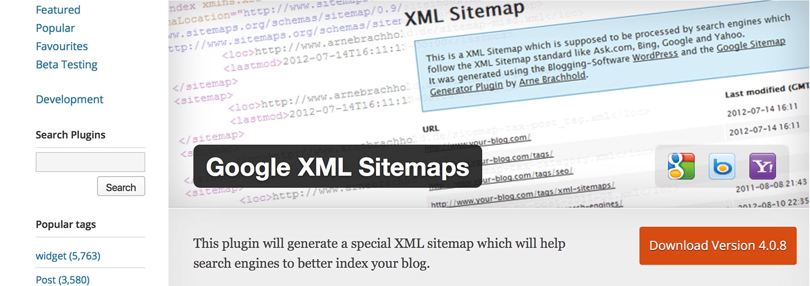 XML Sitemap Generator for Google – Plugin WordPress