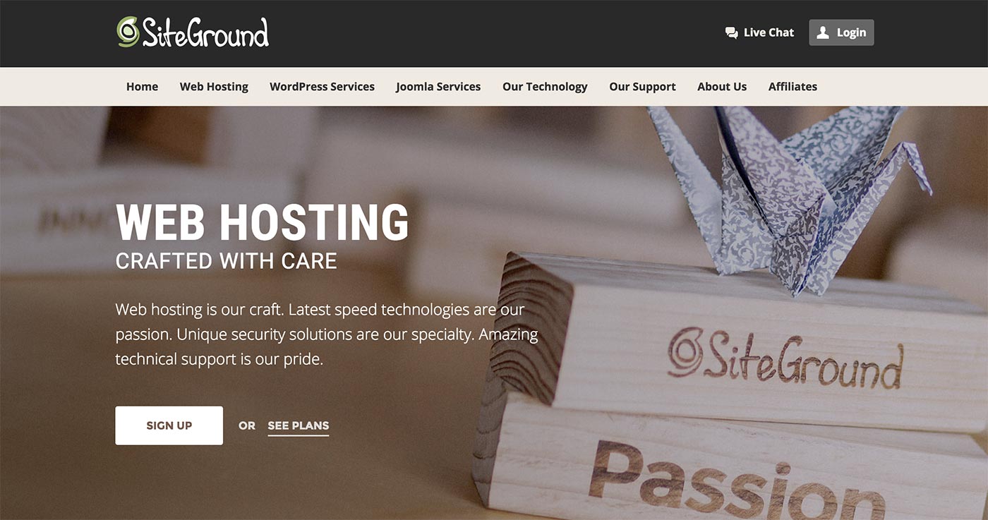 Siteground Web Hosting