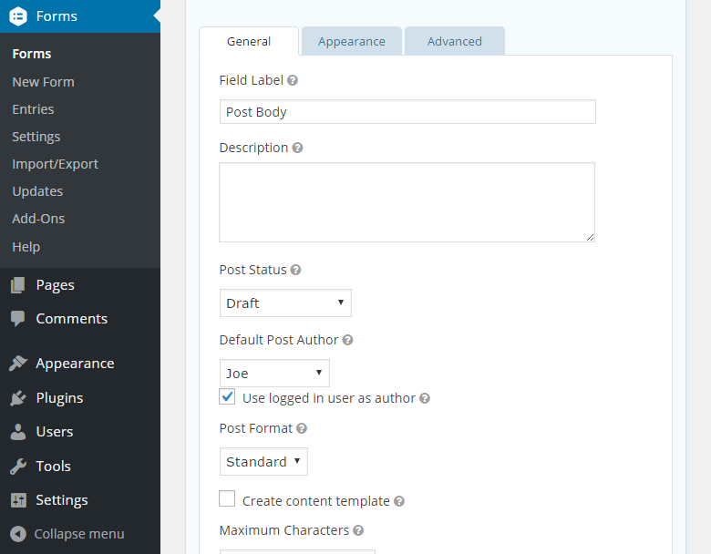 Gravity Forms Review Customization Options