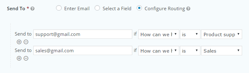 Gravity Forms Review Notification Routing