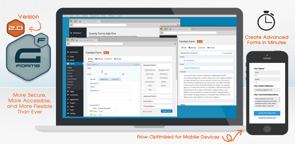 Gravity Forms, The Best WordPress Form Plugin