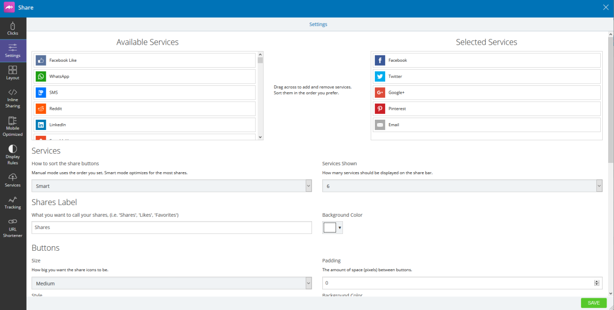 Sumo Share Setup