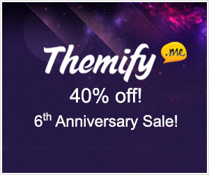 Themify Anniversary Sale
