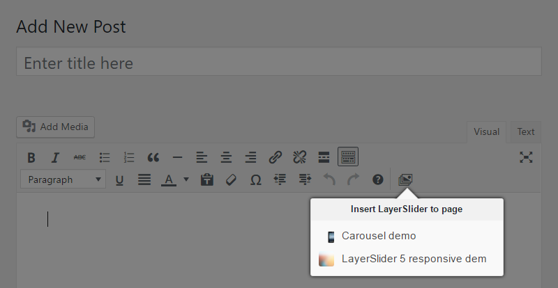 LayerSlider Button