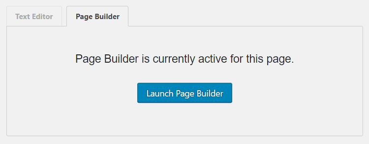 Beaver Builder in use warning message