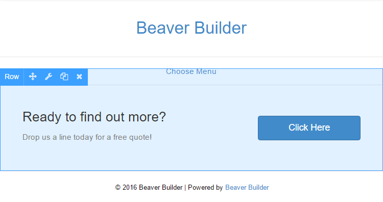 Example of a Beaver Builder element