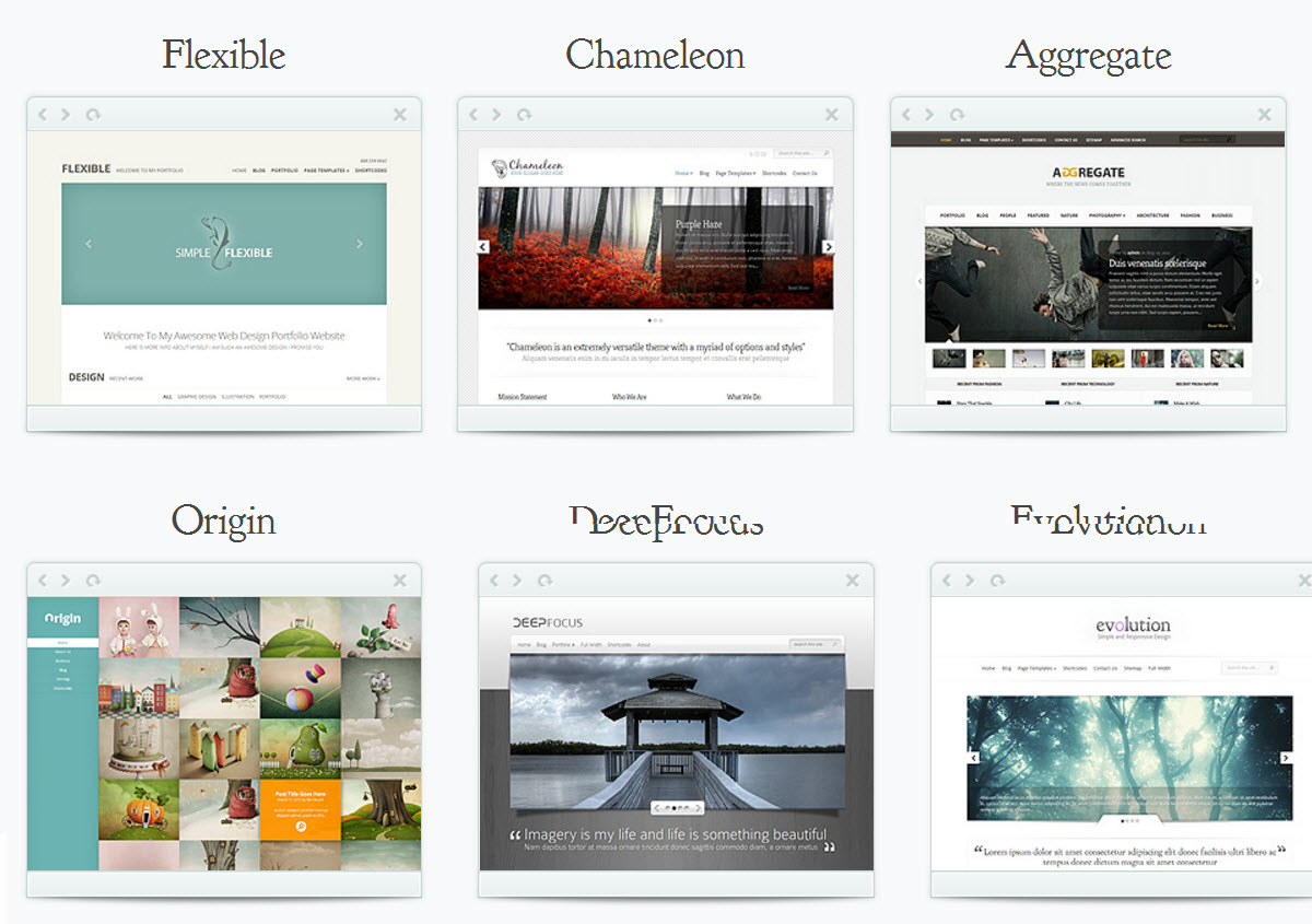 More themes from Elegant Themes