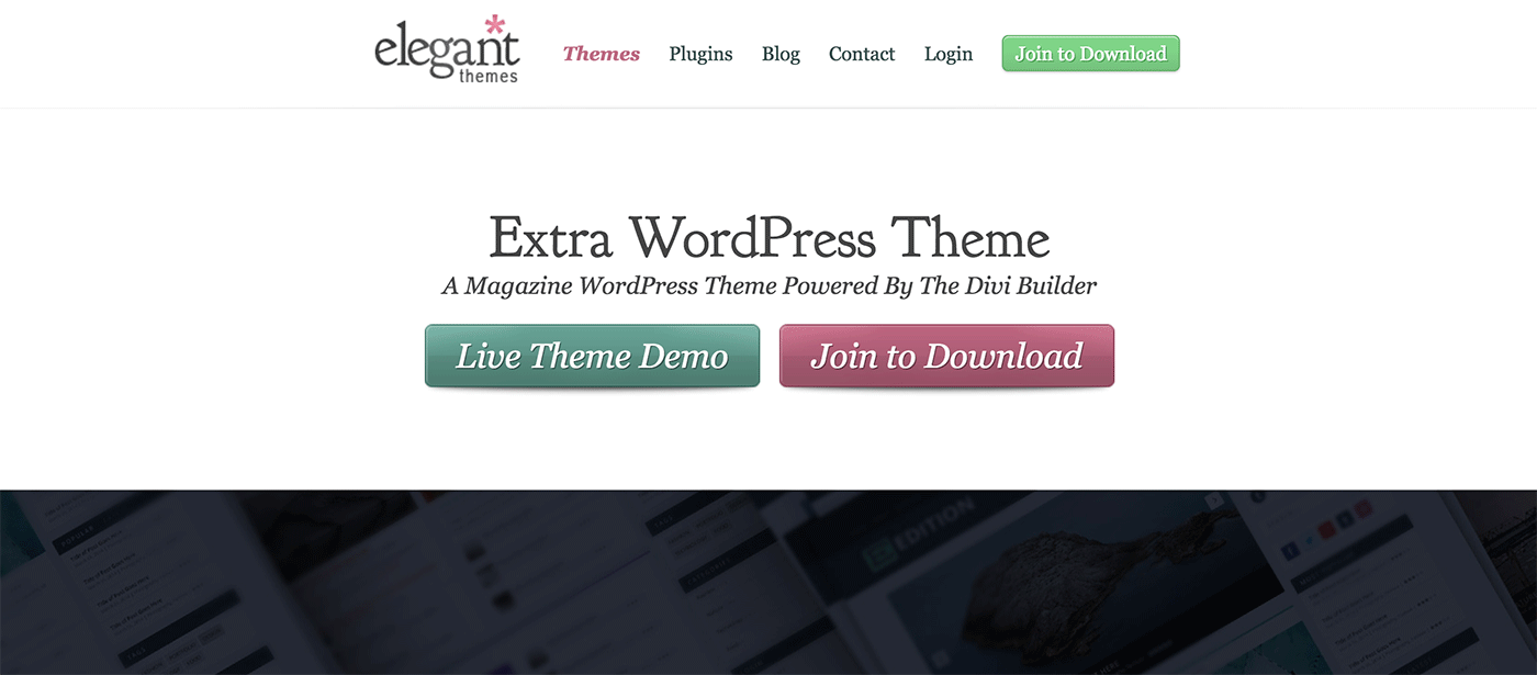 The Extra WordPress Theme