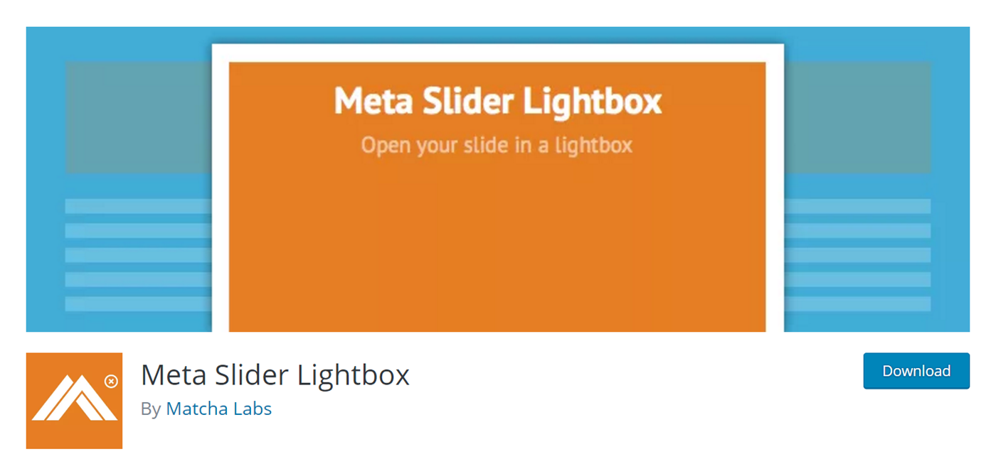 Meta Slider Lightbox Add-on