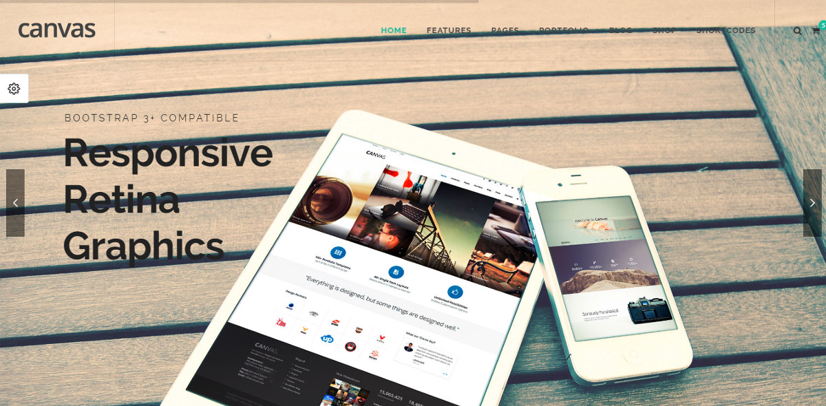 Canvas HTML Template