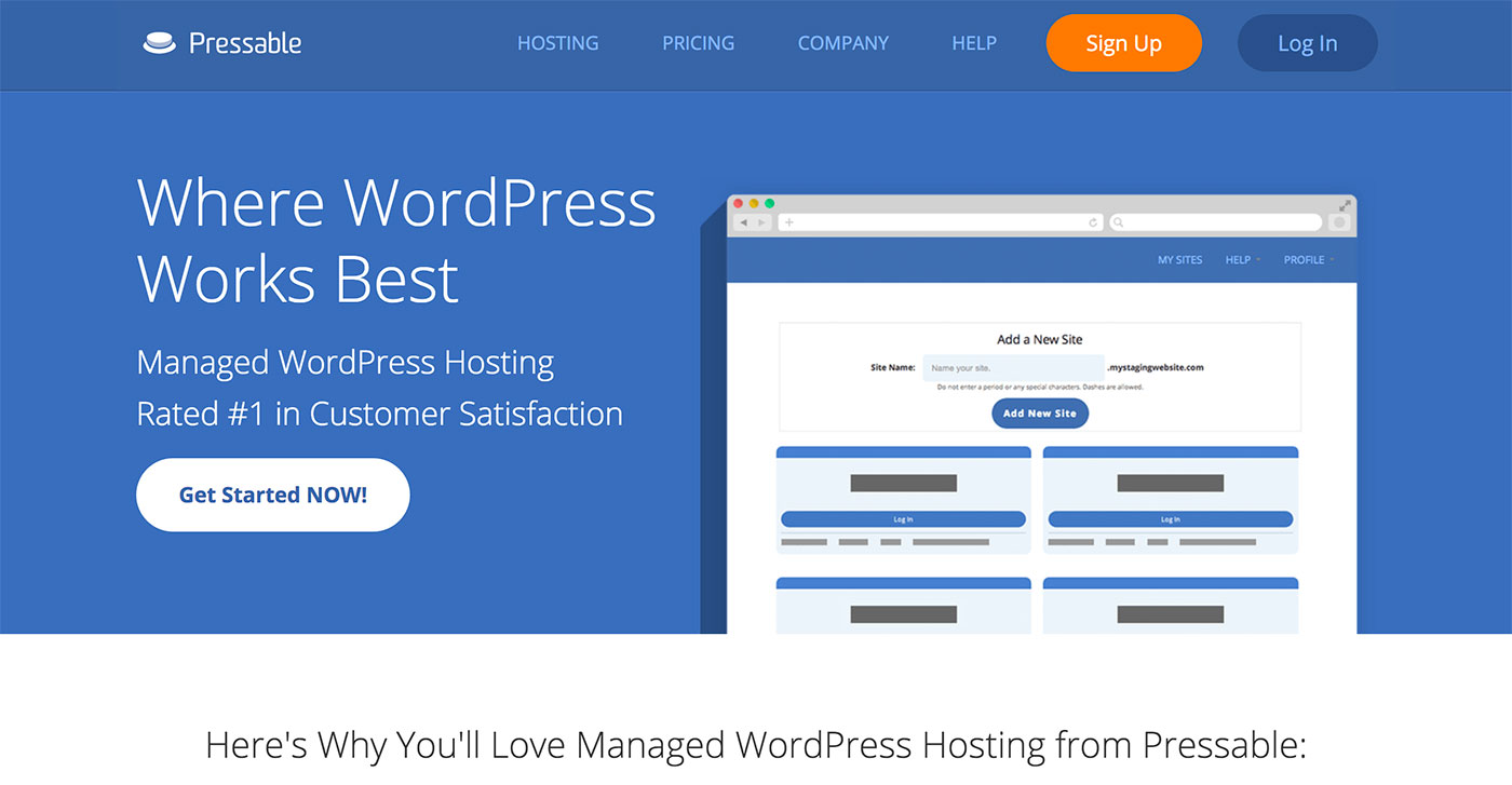 Best wordpress hosting. Wp hosted content Importer (HCI).