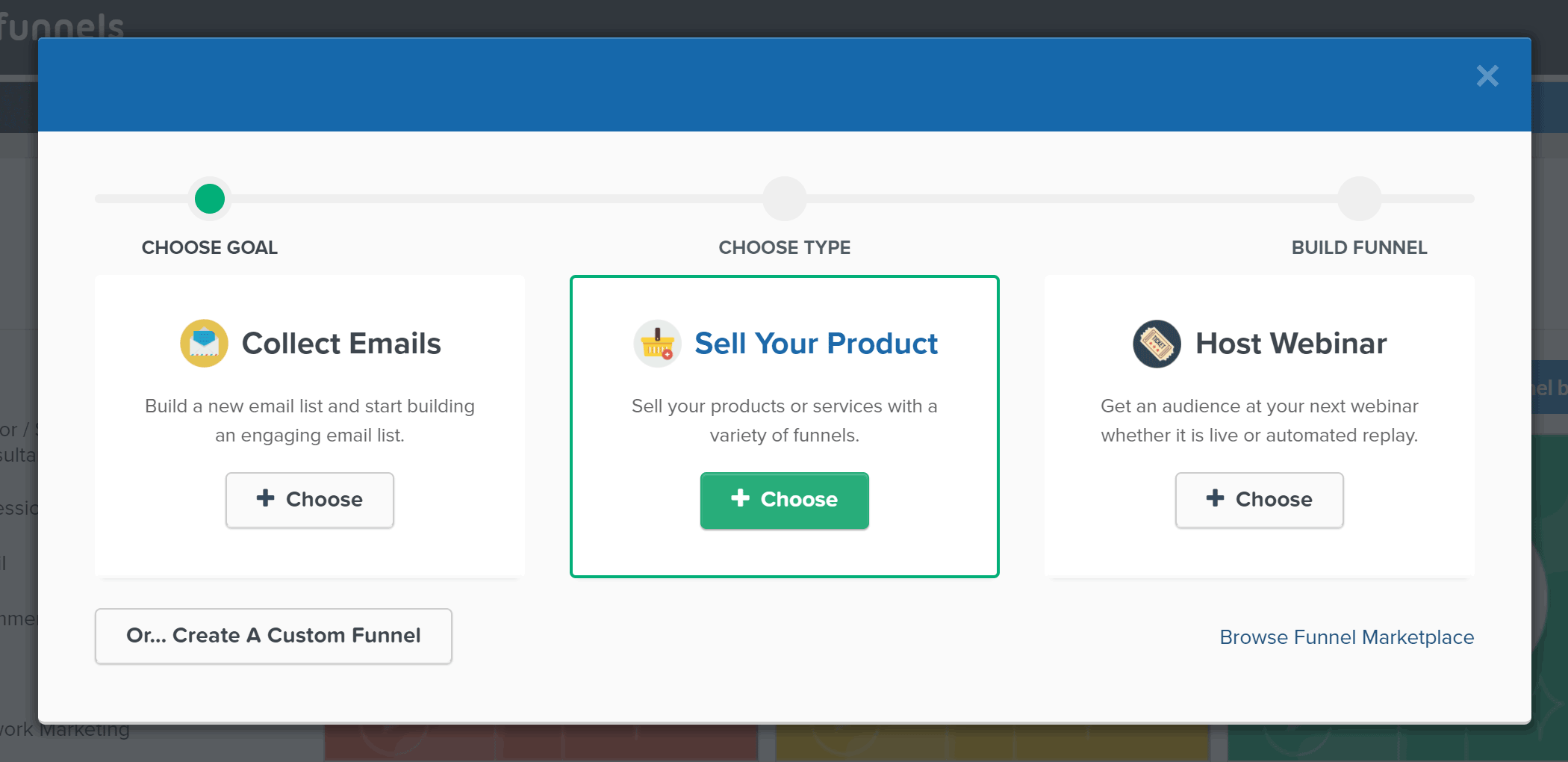 Create Custom Sales Funnel with ClickFunnels