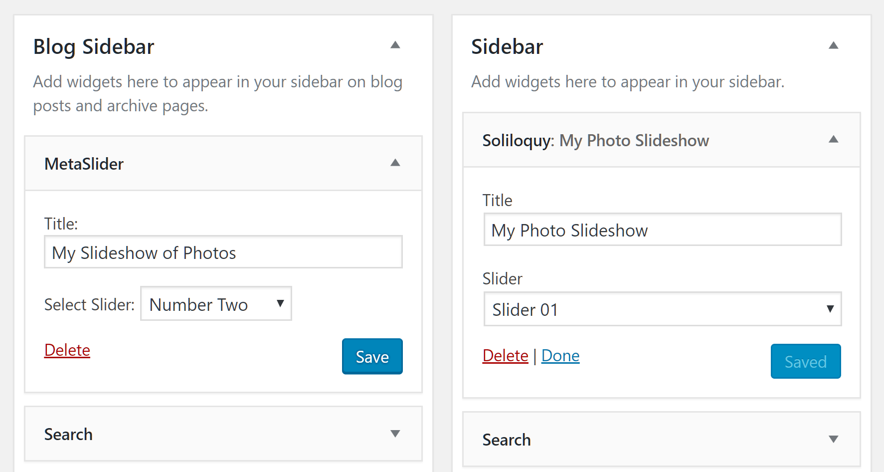 MetaSlider vs Soliloquy Comparison Widget Settings