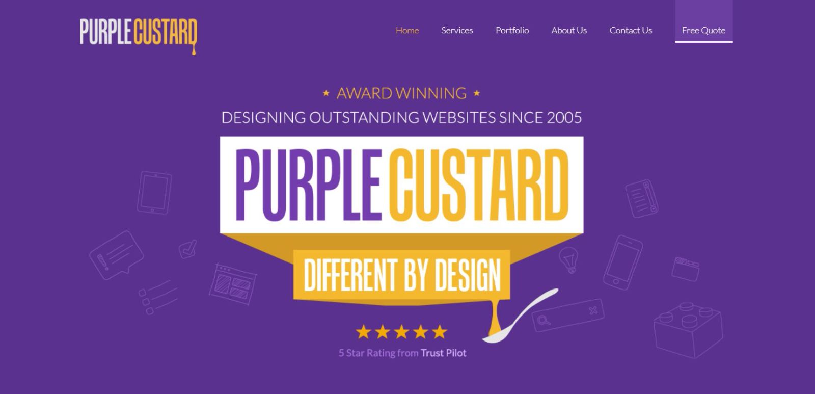 Purple Custard
