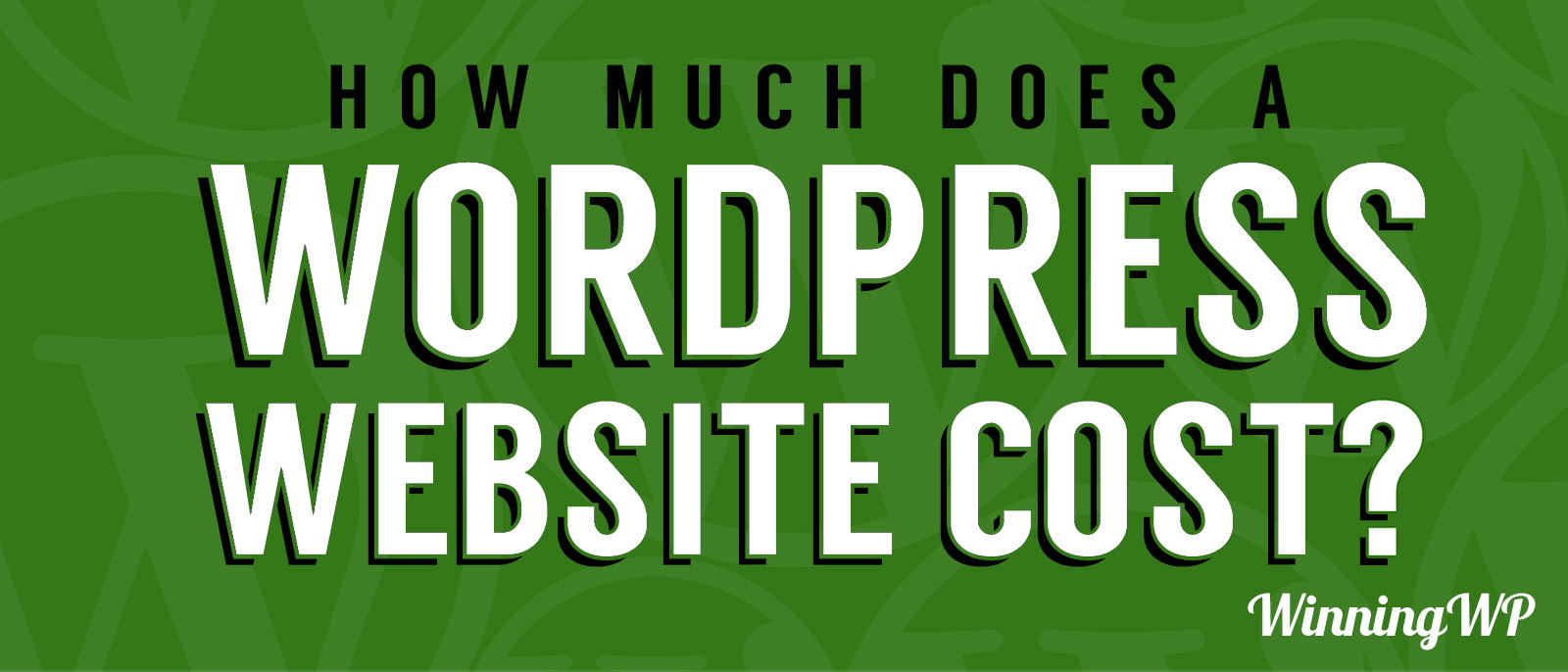 How much does a WordPress website cost?