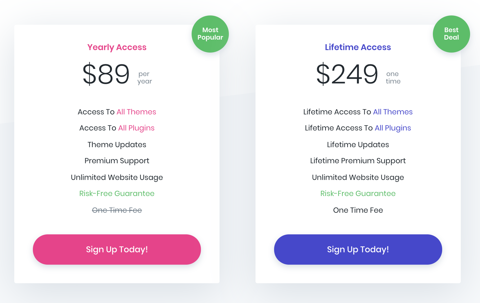 Divi pricing