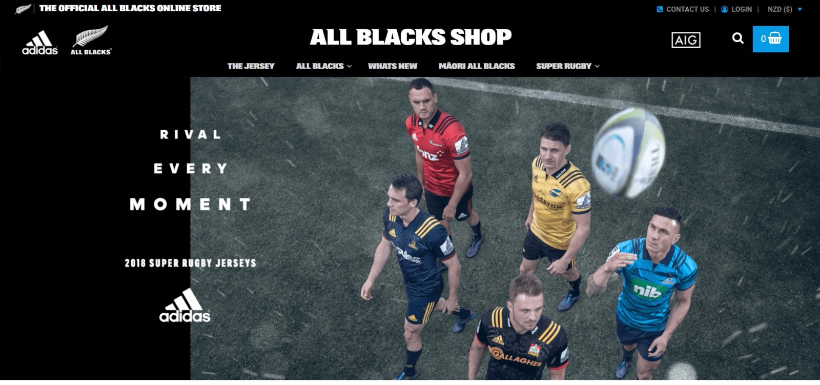 All Blacks Shop