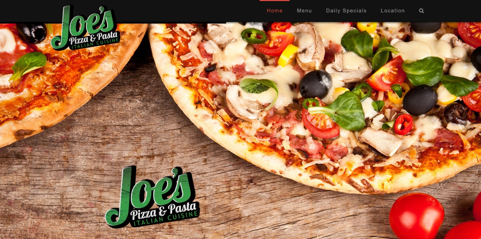 Joe's Pizza And Pasta