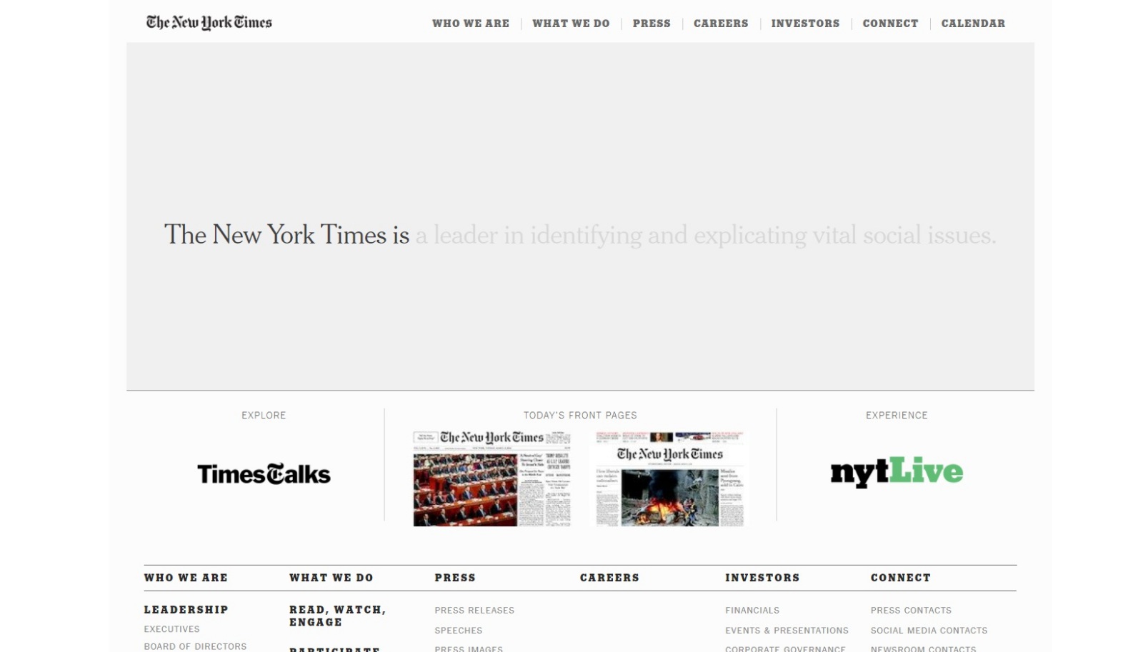 The New York Times Company