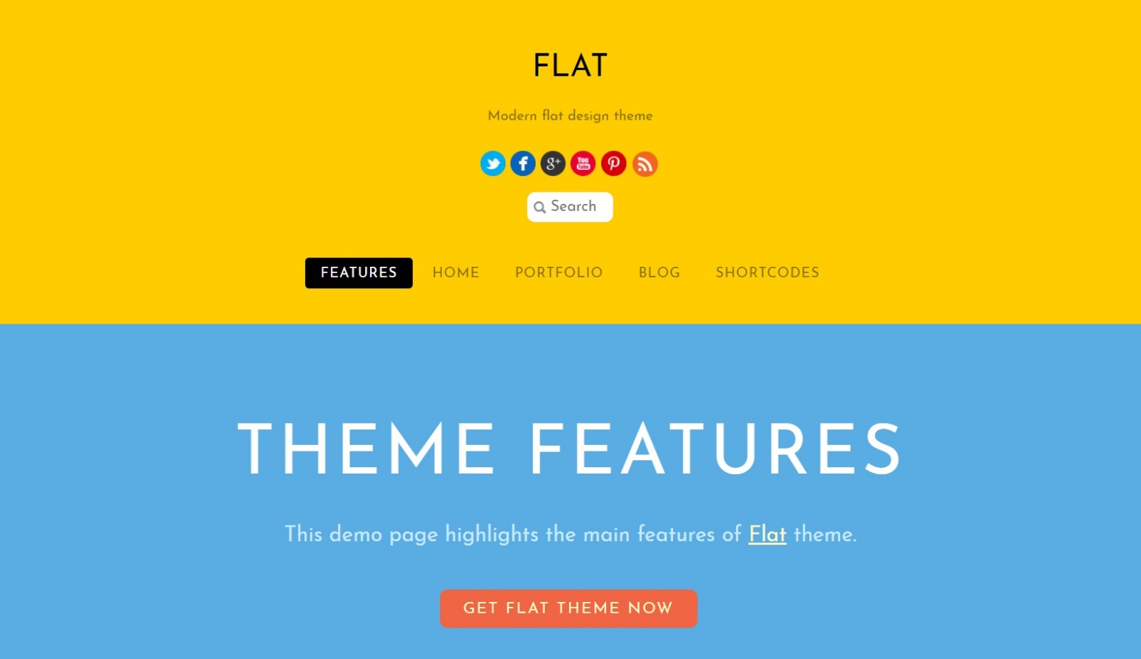 Flat Theme. V Flat. Buy a Flat.