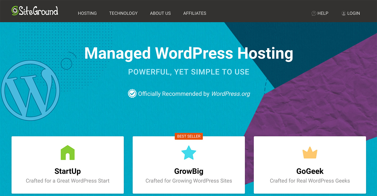 Cheap Hosting Siteground Sell