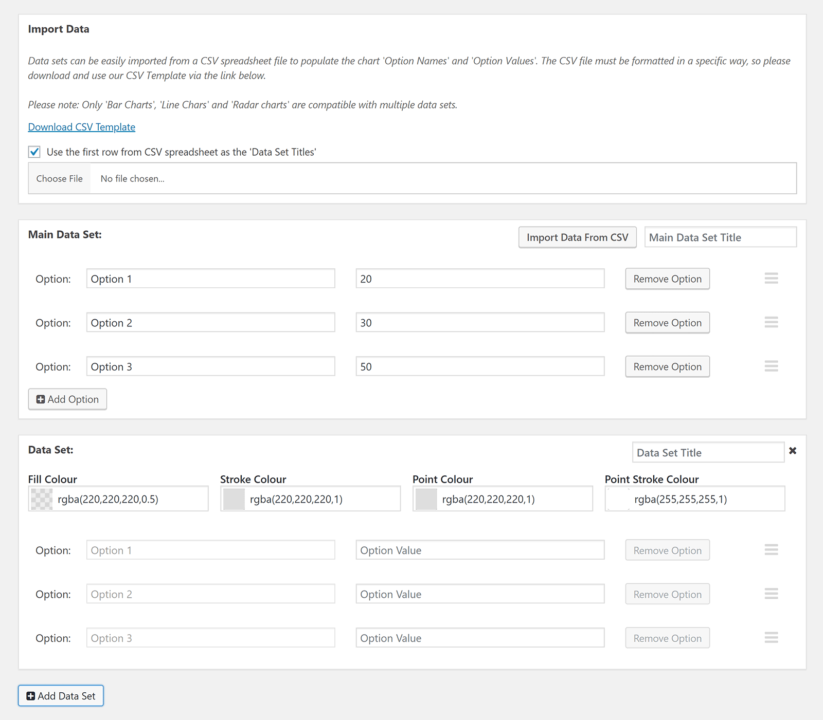 Data Sets