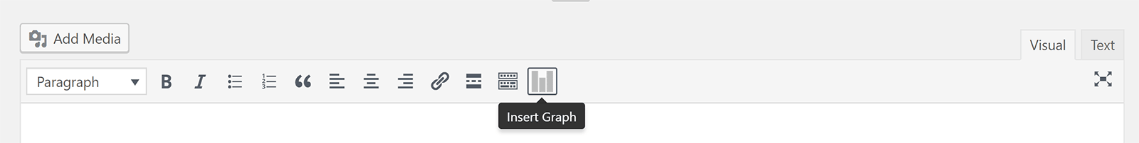 WordPress Graphs & Charts Button