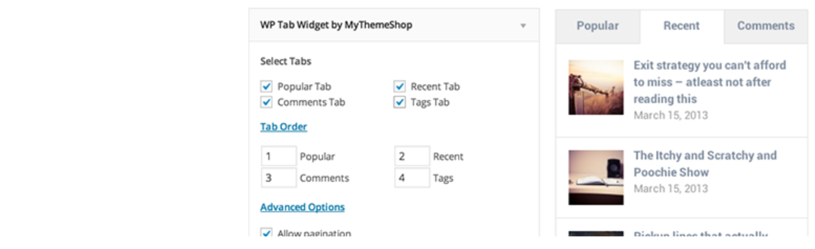 WP Tab Widget