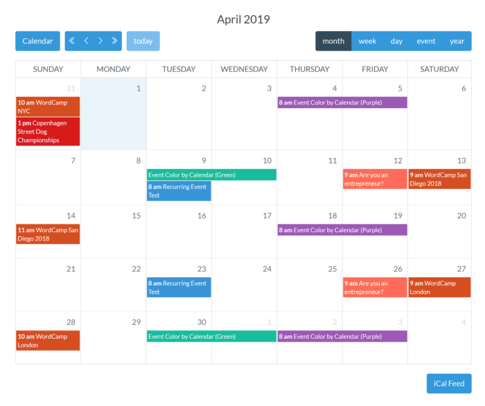 The Nine Best Event Calendar Plugins for WordPress - Compared