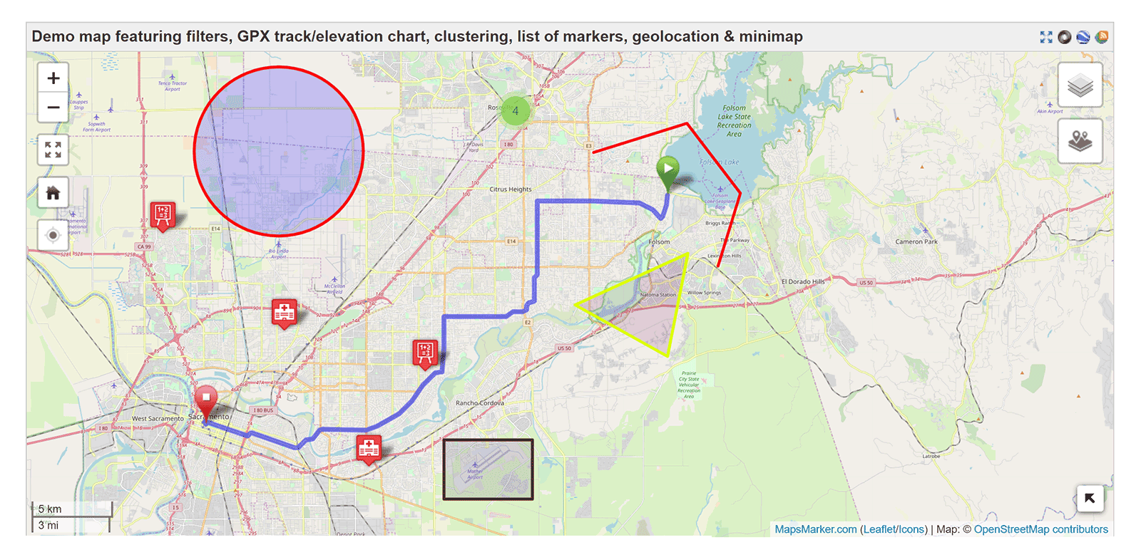 Maps Marker Voorbeeld