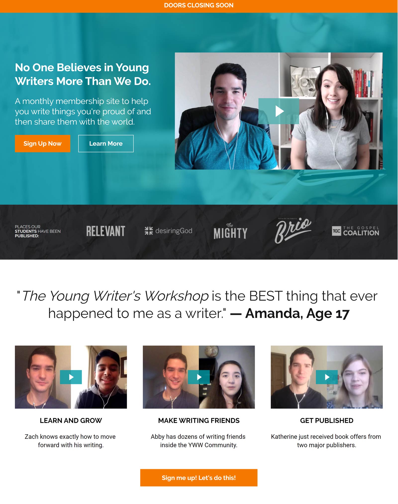 Young-writer’s workshop