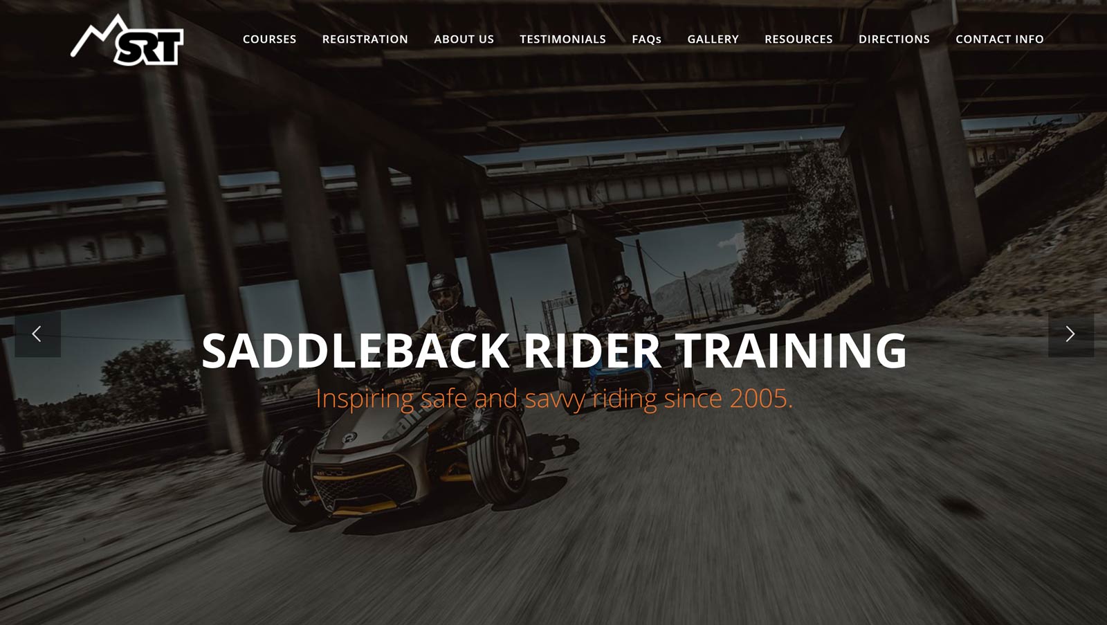 Saddleback Rider Training