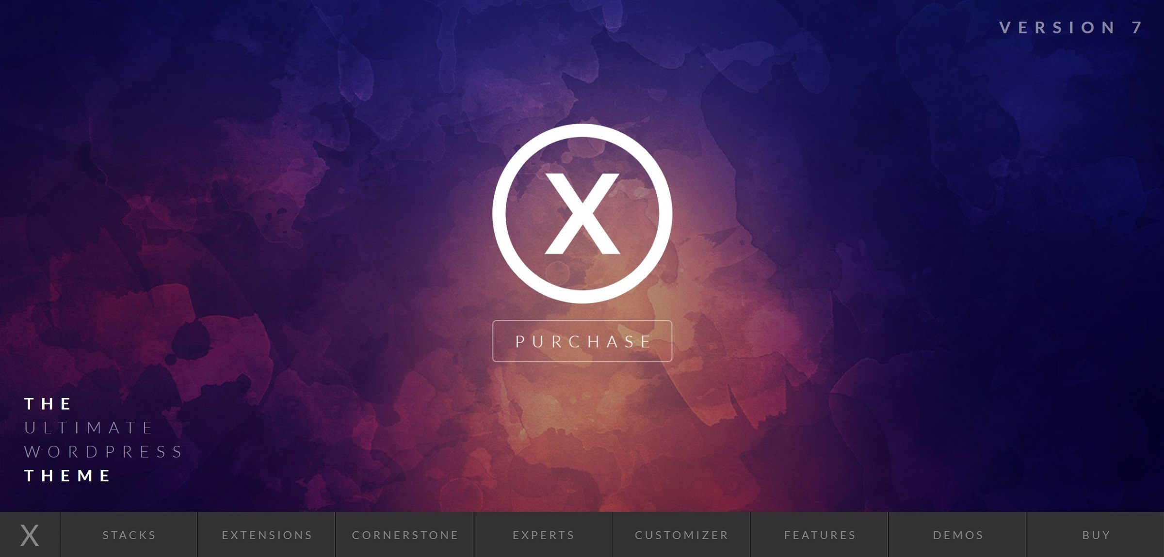 X theme website