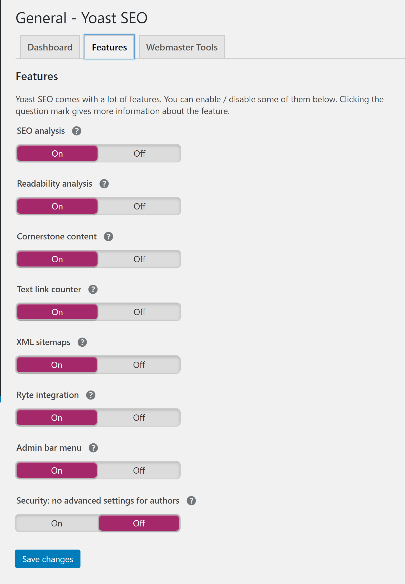 Yoast SEO Features & Functionality