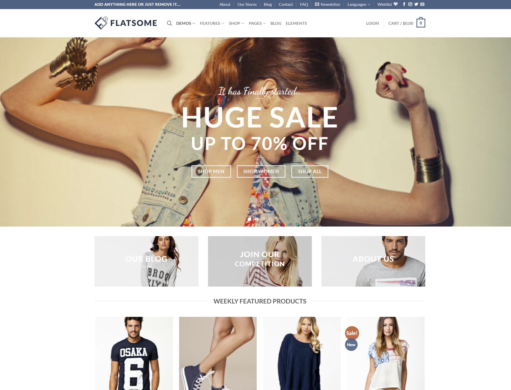 Flatsome WooCommerce theme