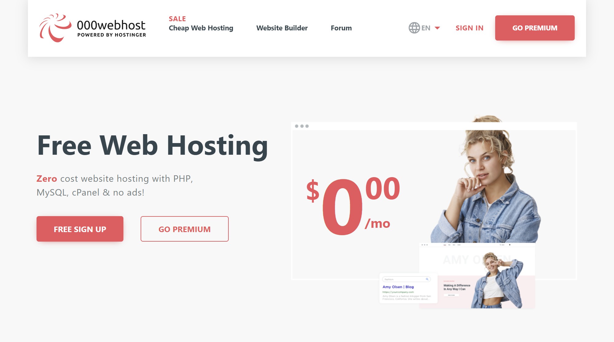 000webhost free WordPress hosting